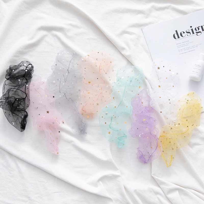 Vớ Lưới Siêu Mỏng Trong Suốt In Họa Tiết Ngôi Sao Thời Trang Mùa Hè Cho Nữ