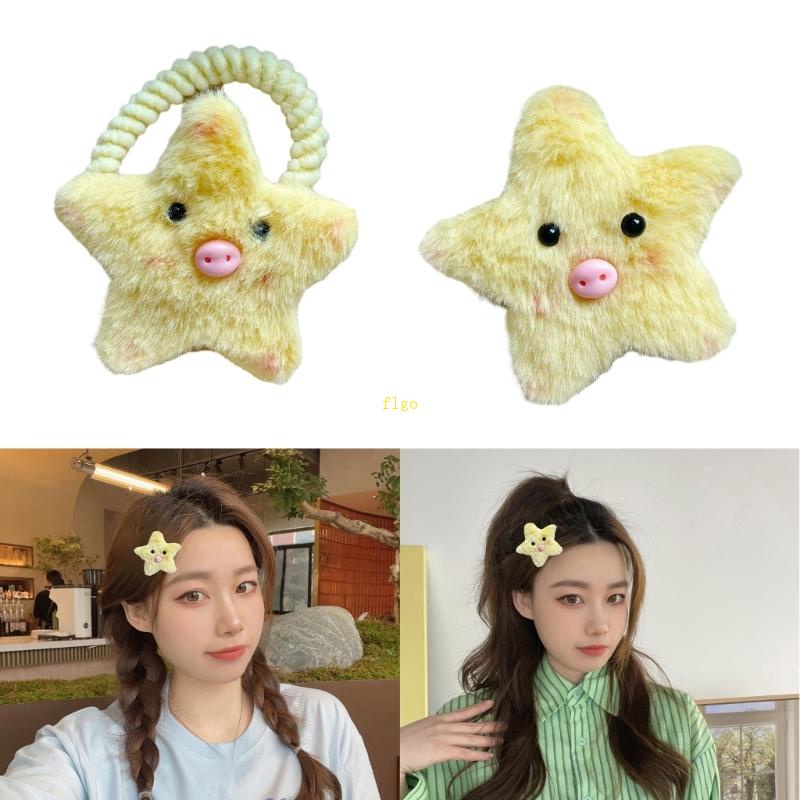 Kẹp Tóc Y2K Họa Tiết Dễ Thương