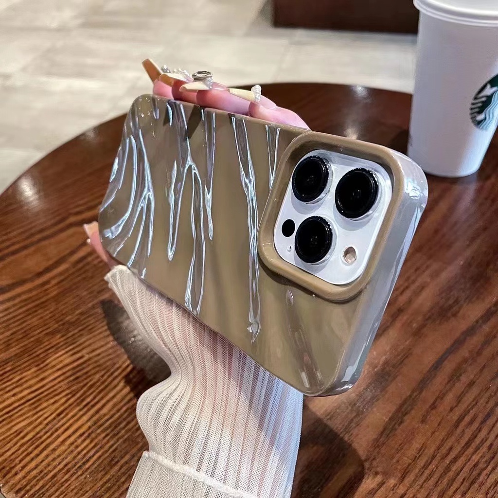 Ốp Điện Thoại TPU Mềm Chống Bụi Bẩn Màu Vàng Bóng Sang Trọng Cho IPhone 14 Pro Max 12 11 Pro Max X XS XR 7Plus