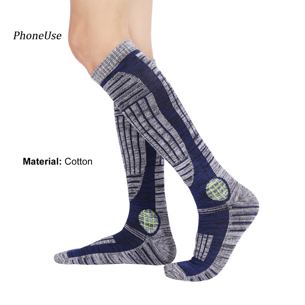 Set 4 Đôi Tất Trượt Tuyết Bằng Da PU Cổ Cao Tới Mắt Cá Chân Mềm Mại Giữ Nhiệt Bảo Vệ Mắt Cá Chân