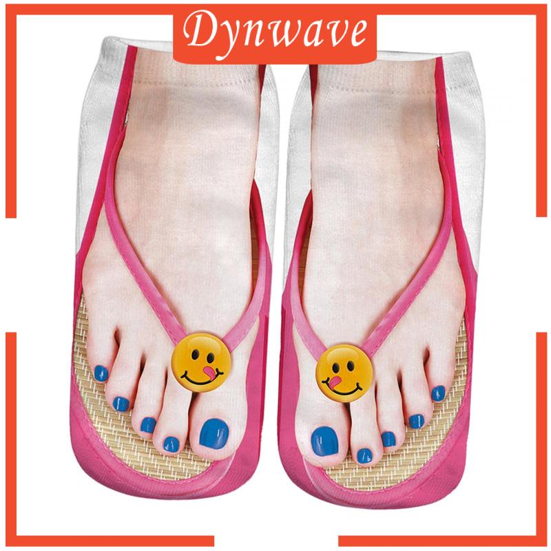 Vớ Xỏ Ngón In Họa Tiết Vui Nhộn Thời Trang Giáng Sinh