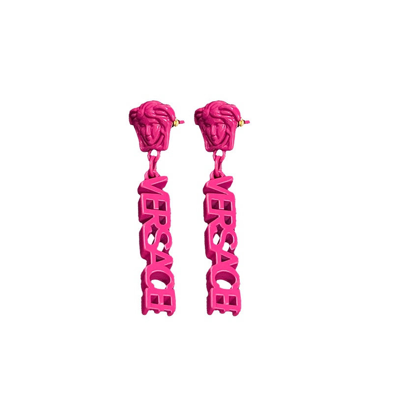 Bông Tai Versace Tik Tok Thiết Kế Độc Đáo Dễ Phối Đồ