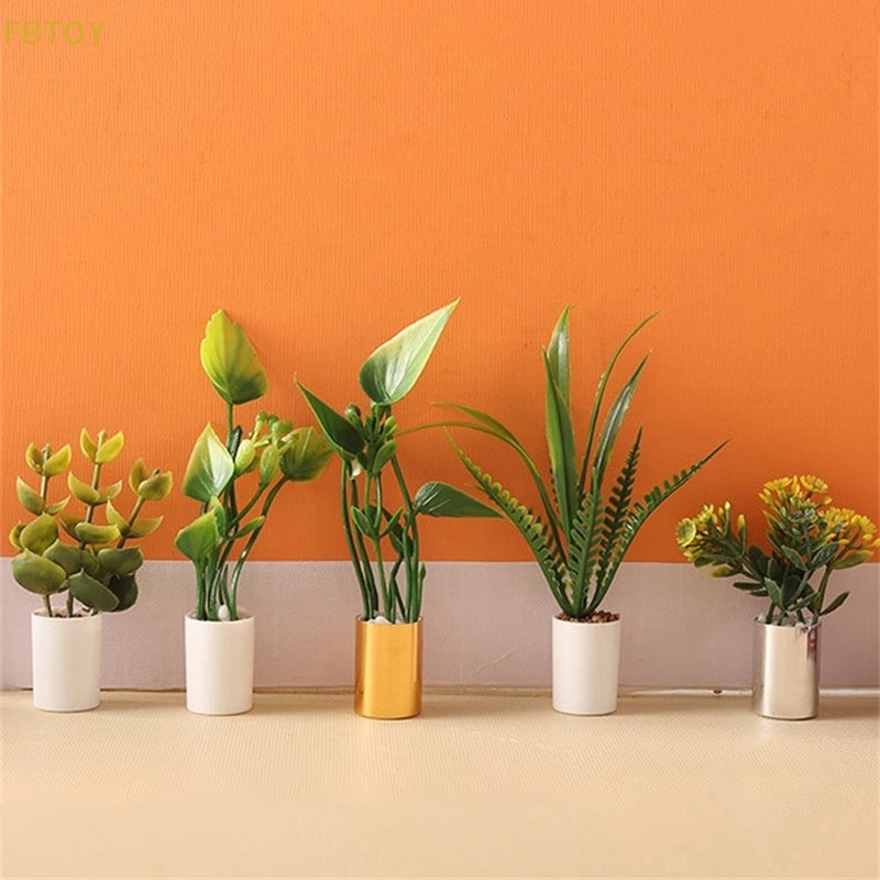 Mô Hình Chậu Hoa Trang Trí Nhà Búp Bê Tỉ Lệ 1: 12