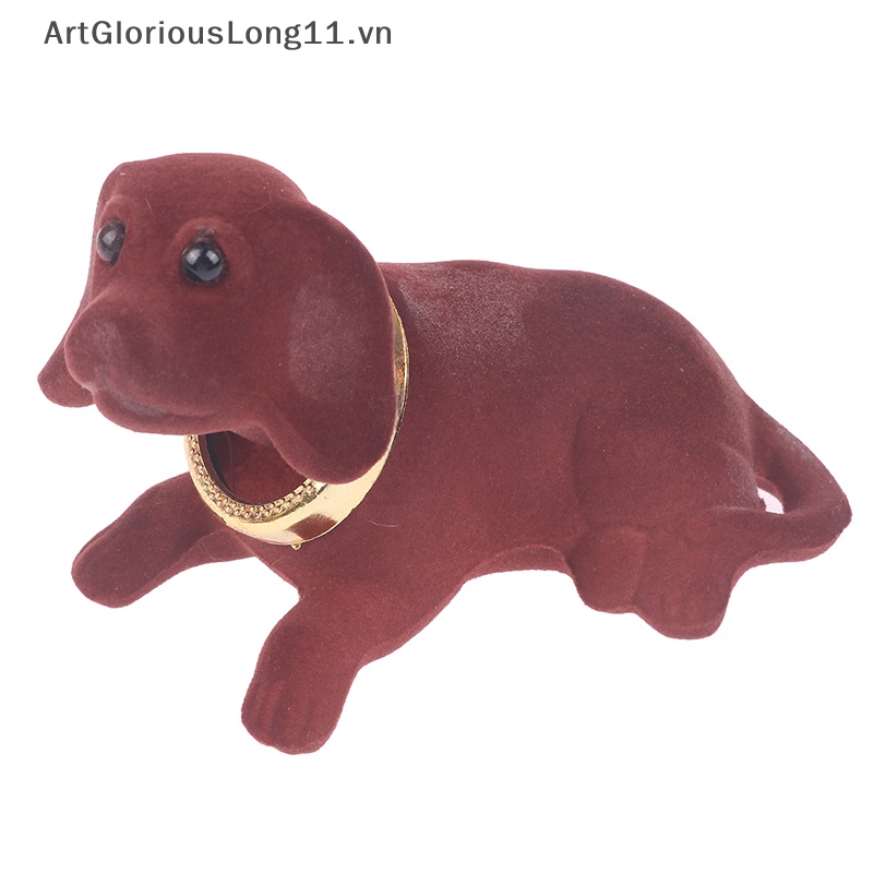 1 Mô Hình Chú Chó Lắc Đầu Dễ Thương Trang Trí Bảng Điều Khiển Xe Hơi