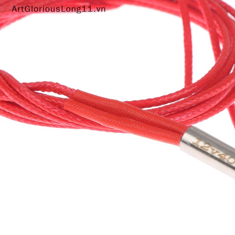 1 Hộp Sưởi Ấm 12V / 24V 40W 6 * 20mm Cho Máy In 3D