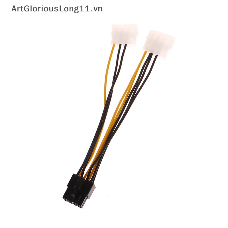 1 Dây Cáp Card Video Mở Rộng 17cm Hai Đầu 4 Pin Sang 8Pin