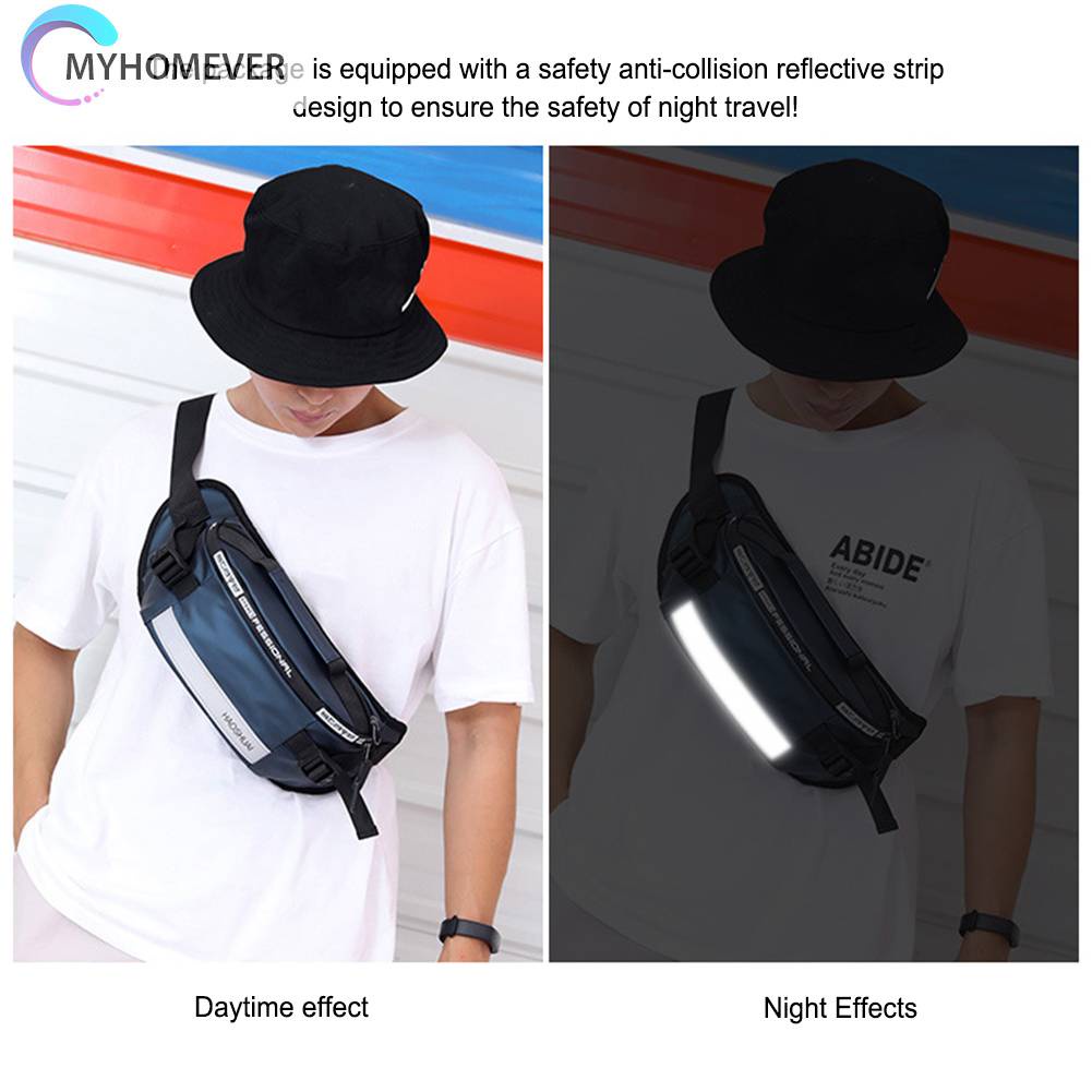 Túi Đeo Hông Thể Thao Bằng Nylon Trọng Lượng Nhẹ Cho Nam