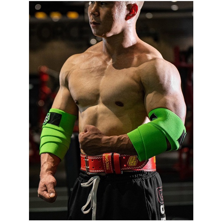 Đệm Quấn Bảo Vệ Khuỷu Tay Co Giãn Hỗ Trợ Nâng Tạ Cho Nam Nữ