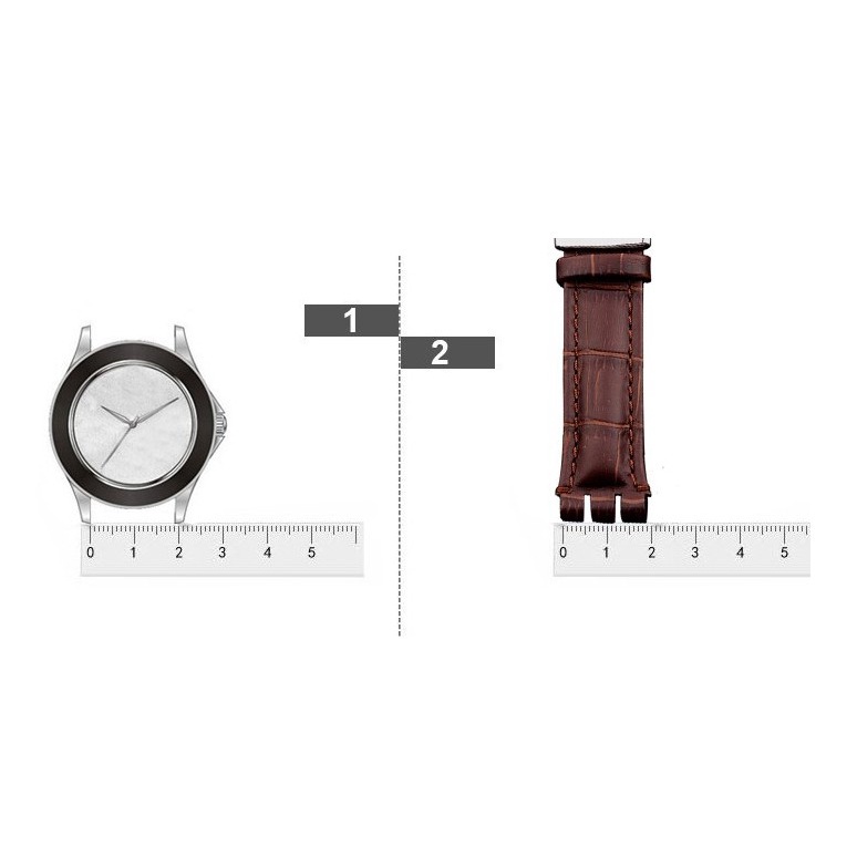 1 Dây Đeo Đồng Hồ 12mm 14mm 16mm 18mm 20mm 22mm Màu Đen Bằng Nhựa resin Cho casio bands - 0145RWS