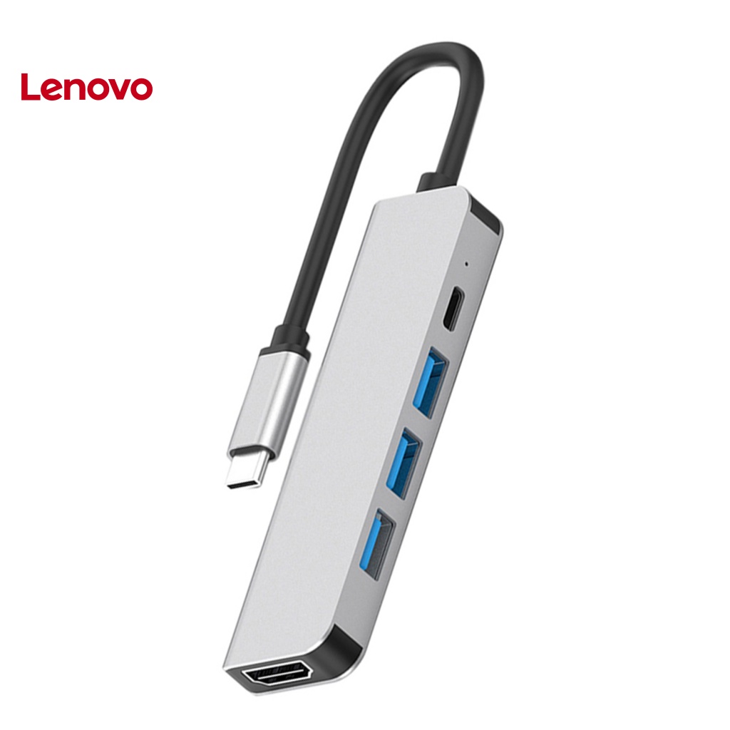 Trạm Sạc Nhanh PD Chuyển Đổi Từ Cổng Type-C Sang HDMI 4K USB3.0 5 Trong 1 Cho Văn Phòng