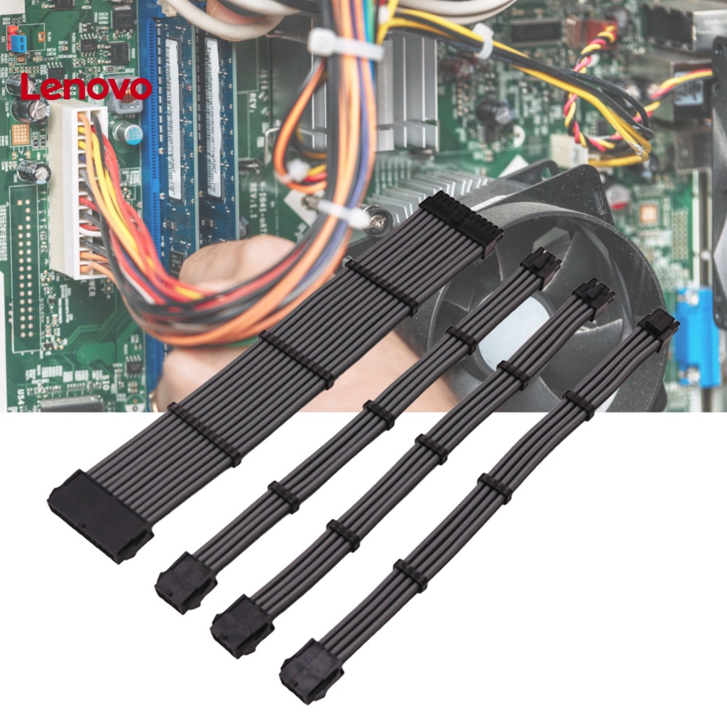 Dây Cáp Nguồn Mở Rộng 30cm Cho ATX 24Pin 8Pin 6 + 2Pin 8Pin 4 + 4Pin 6Pin CPU Máy Tính