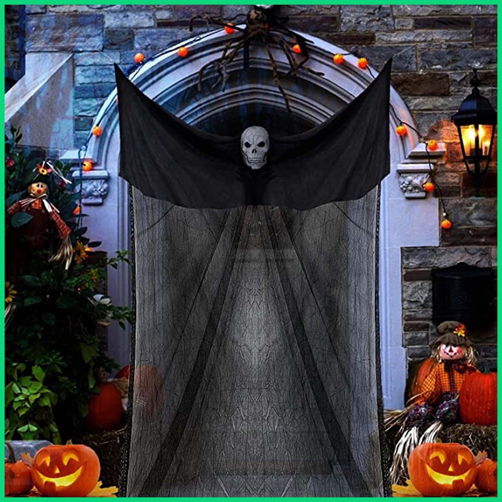 Bộ Xương Người Bay Màu Trắng Đen Trang Trí Halloween