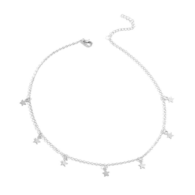 Vòng cổ Mặt Hình Ngôi Sao Năm Cánh Lấp Lánh