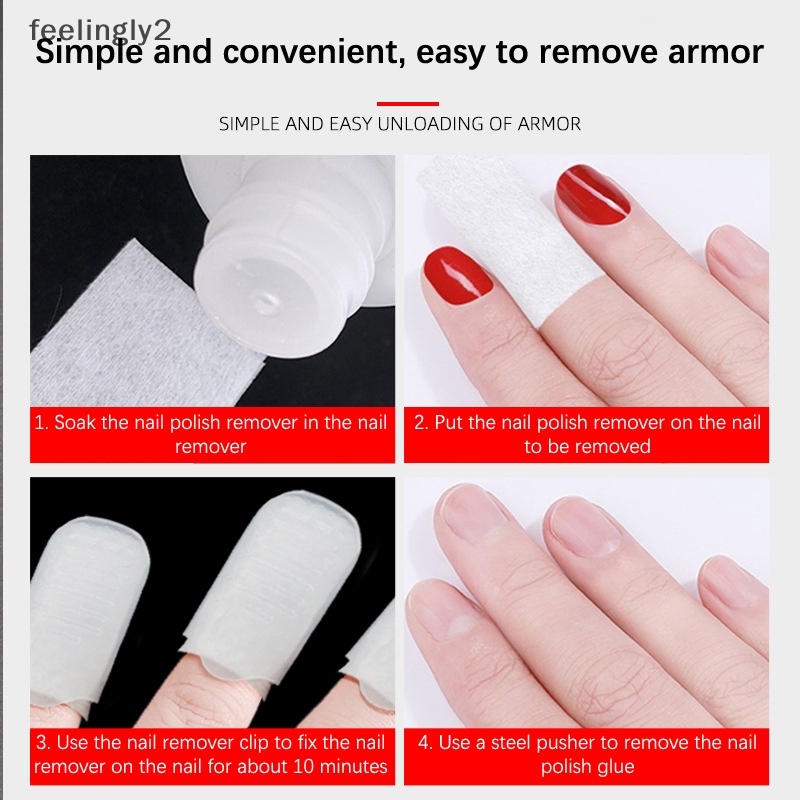 Bộ 5 Kẹp Ủ Bằng Nhựa Chuyên Dụng Cho Tẩy Sơn Móng Tay