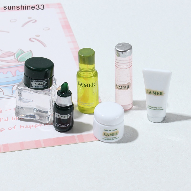 Bộ 5 Mỹ Phẩm Trang Trí Nhà Búp Bê Tỉ Lệ 1: 12 Xinh Xắn