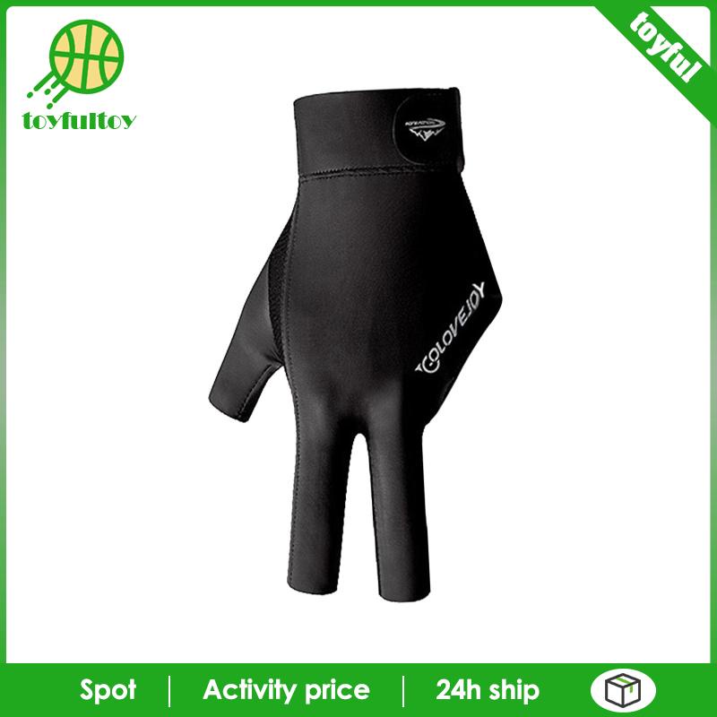 Găng Tay 3 Ngón Chơi Bi Da Chống Trượt Thoáng Khí