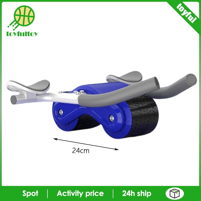 Bánh Xe Đôi Rộng Hỗ Trợ Tập Cơ Bụng Tại Nhà Tiện Dụng