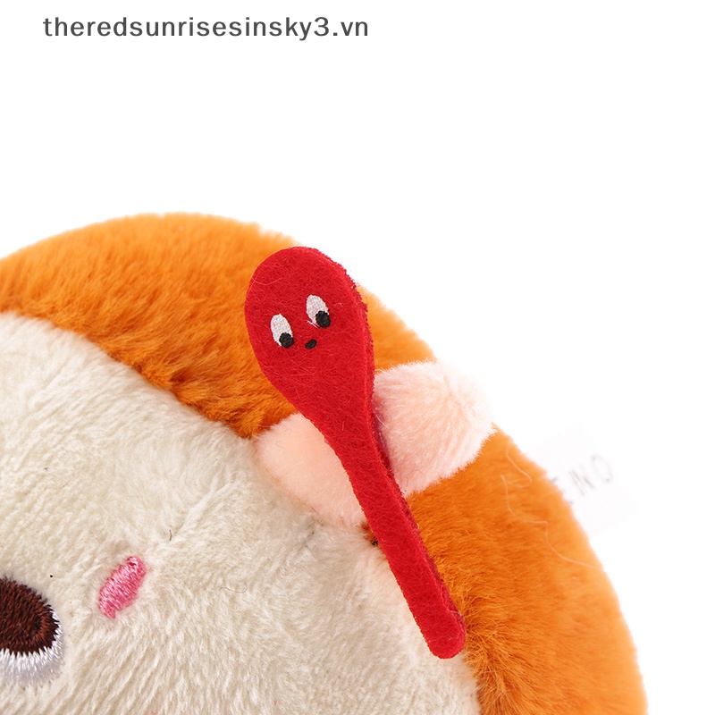 1 Móc Khóa Hình Đồ Ăn Nhồi Bông Ngộ Nghĩnh Thời Trang