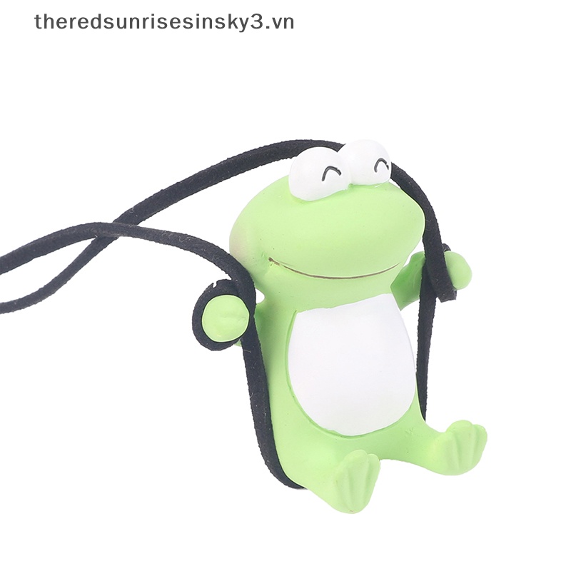 # # Mặt Dây Chuyền Hình Chú Ếch Đu Quay Gypsum Dễ Thương Trang Trí Nội Thất Xe Hơi Tự Động Phía Sau.