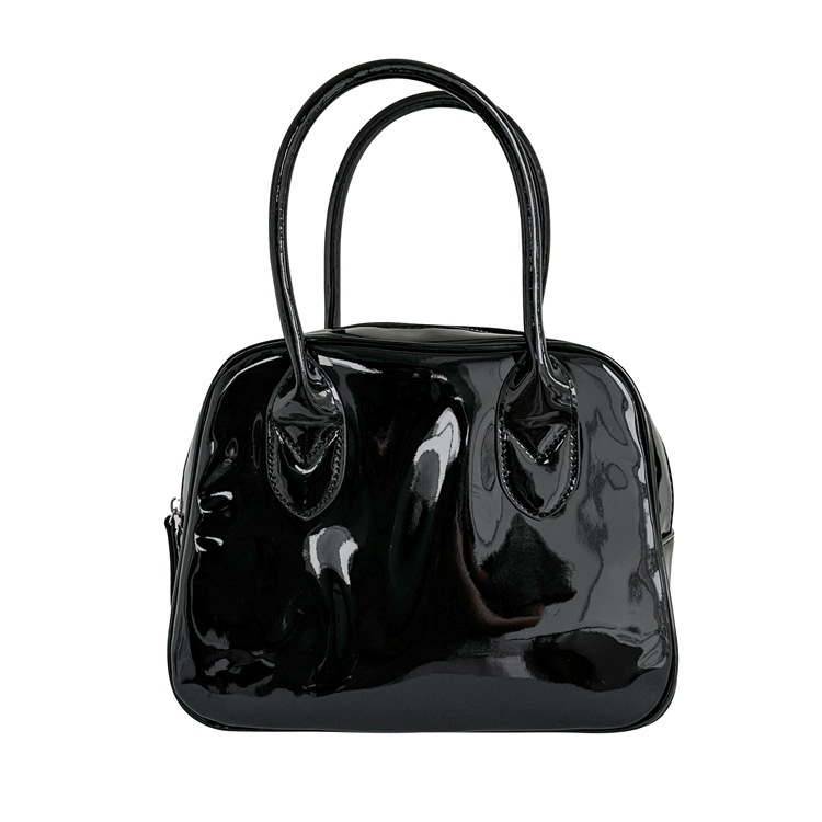 Túi Xách Da PU Bóng Thiết Kế Đơn Giản Thời Trang Mùa Hè Hàn Quốc