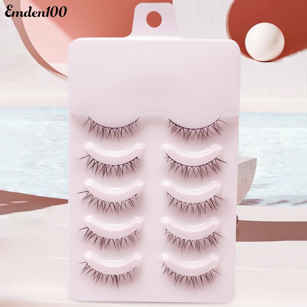 Bộ 5 Cặp Lông Mi Giả 7 Phong Cách Tự Nhiên Không Gây Kích Ứng
