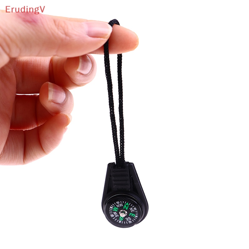 La Bàn Sinh Tồn Mini Kèm Móc Khóa Tiện Dụng Khi Đi Cắm Trại / Leo Núi