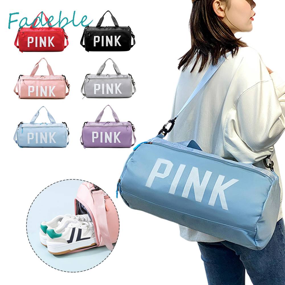 Túi Du Lịch / Tập Thể Hình Chia Ngăn Khô Và Ướt Bằng Vải Oxford Có Thể Gấp Gọn