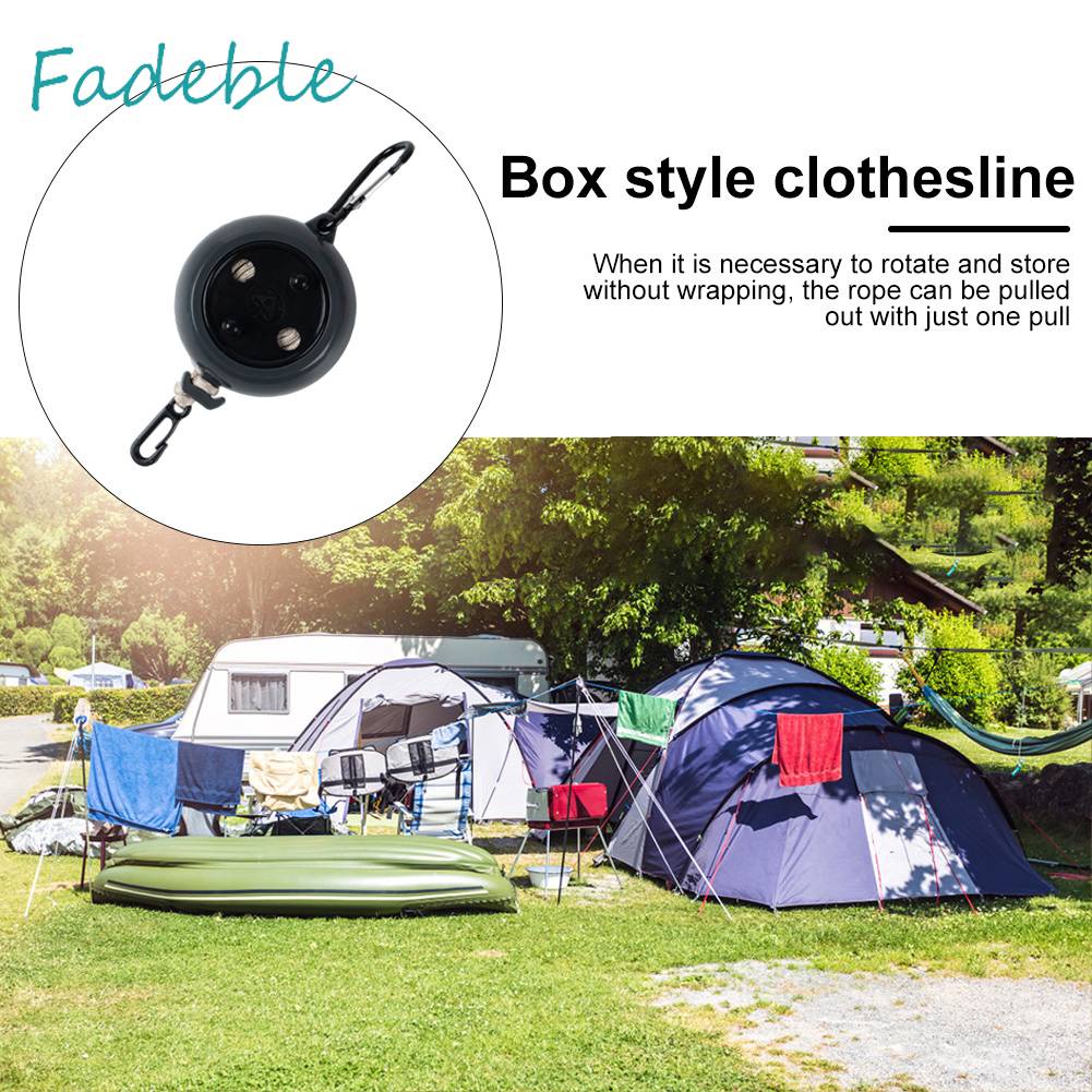 Dây Nối Dài Kèm Kẹp Chống Trượt Bằng Thép Không Gỉ Tiện Dụng Cho Cắm Trại