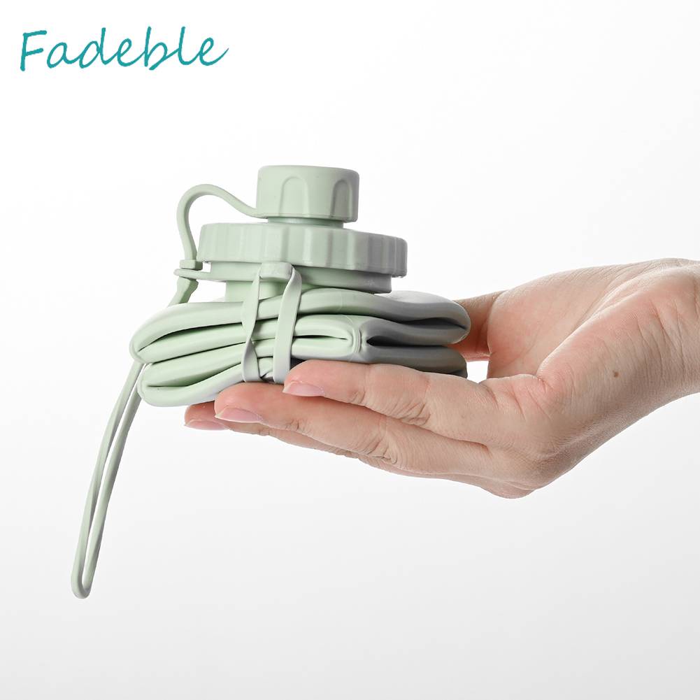 Bình Nước 600ml Có Thể Gấp Gọn Tiện Lợi Khi Đi Du Lịch