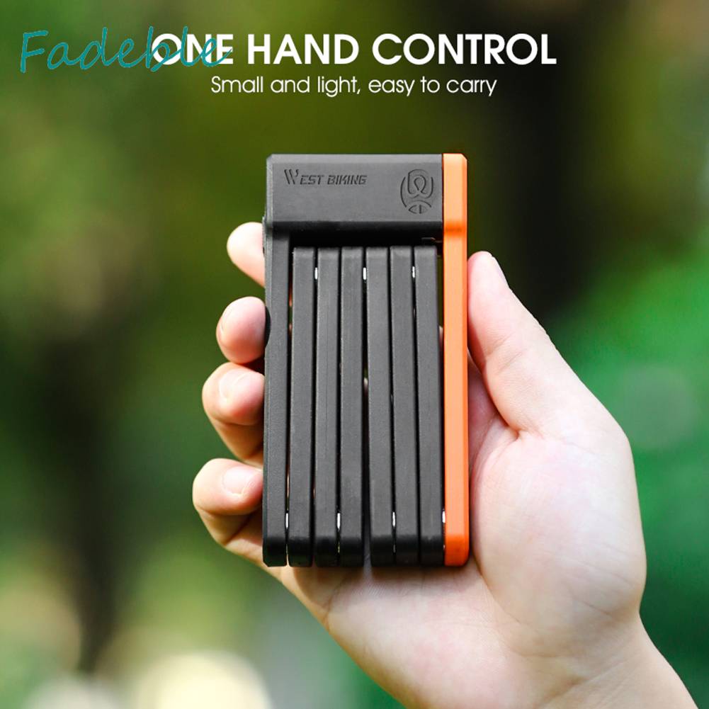 Dây Xích Khóa Xe Đạp MTB Có Thể Gập Lại Tiện Dụng