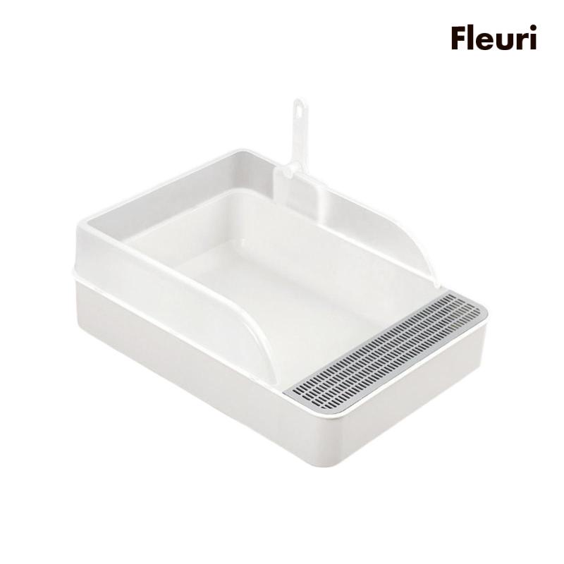 Hộp Cát Vệ Sinh Chống Văng Nước Cho Mèo Trong Nhà