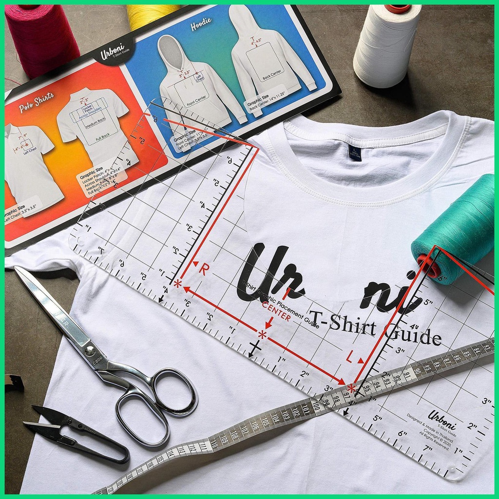 Thước Đo Áo Phông Bằng Acrylic Tiện Dụng Cho Gia Đình