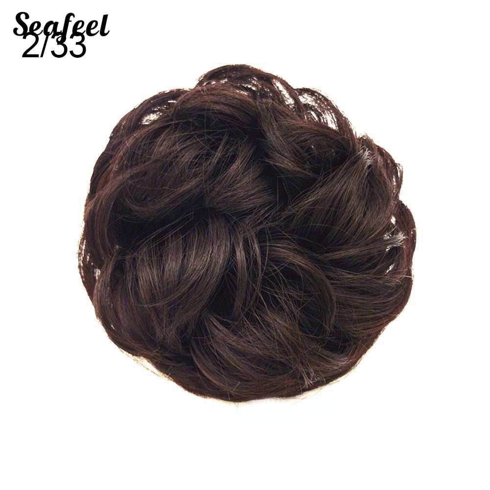 Dây Buộc Tóc Đính Bóng Lông Dễ Thương Cho Nữ