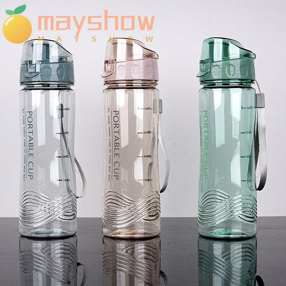 MAYSHOW Bình Nước Thể Thao Trong Suốt Dung Tích Lớn 550ML Dành Cho Nam Và Nữ