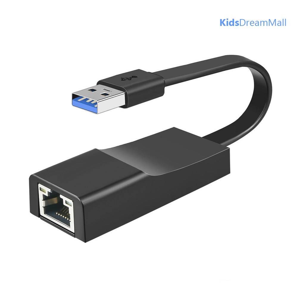 Thẻ Mạng Lan Ethernet 1000Mbps USB 3.0 Sang RJ45 Có Dây Cho PC / Laptop