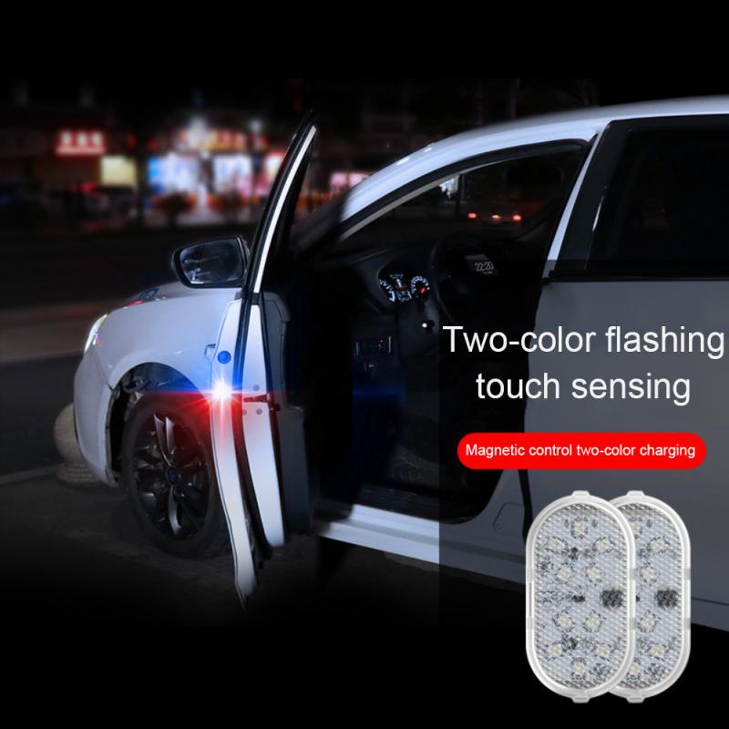 Đèn LED 3v Cảnh Báo An Toàn Chống Va Chạm Gắn Cửa Xe Hơi