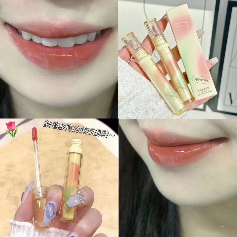 Son Bóng Cappuvini Dưỡng Ẩm Chống Nước Bền Màu Dài Lâu