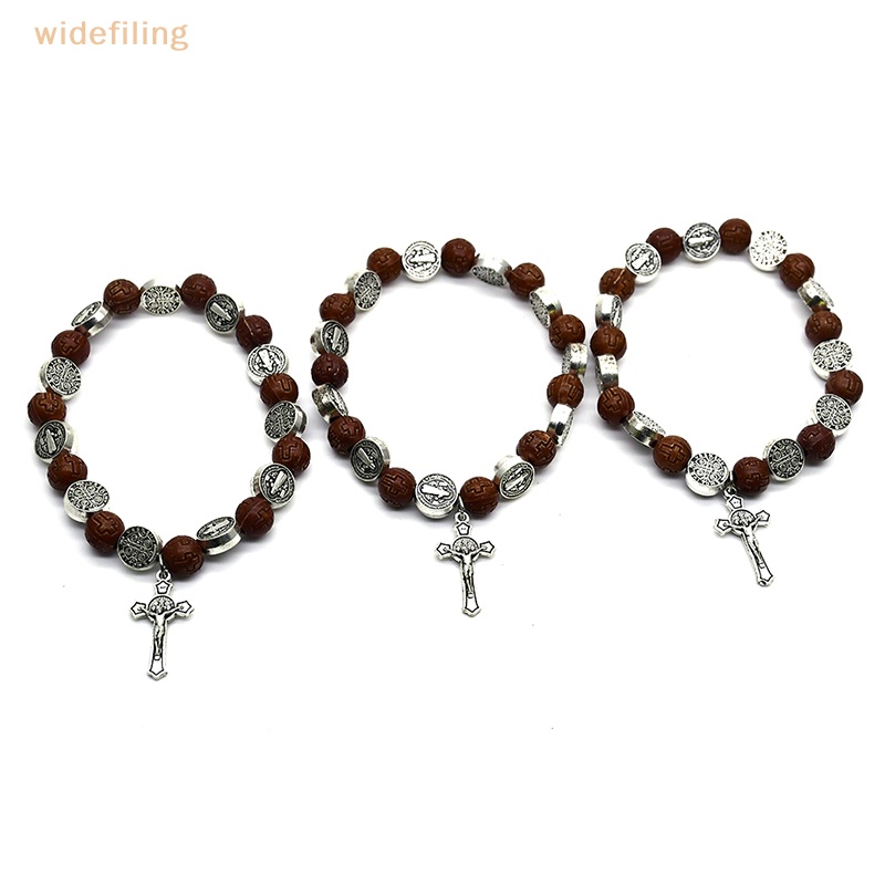 Set 3 Vòng Tay Chuỗi Hạt Phong Cách Công Giáo