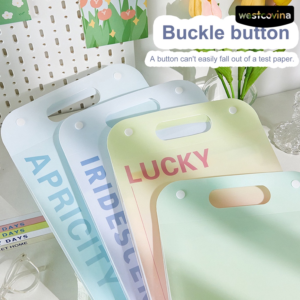 [WSTN]✎1 Bộ Bìa Đựng Tài Liệu Khổ A4 13 Ngăn Đa Chức Năng Tiện Dụng