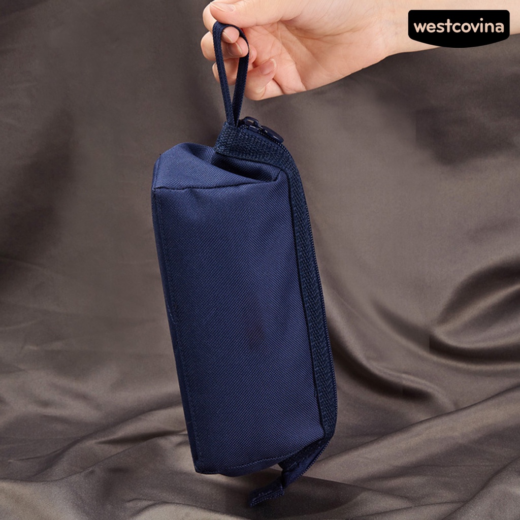 [WSTN]✎Túi Đựng Bút Bằng Vải Oxford Sức Chứa Lớn Có Dây Treo Tiện Dụng Cho Học Sinh
