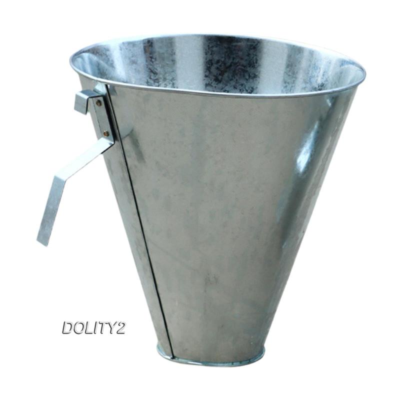 Phễu Inox Hình Nón Đơn Giản Cho Gà Tiện Dụng