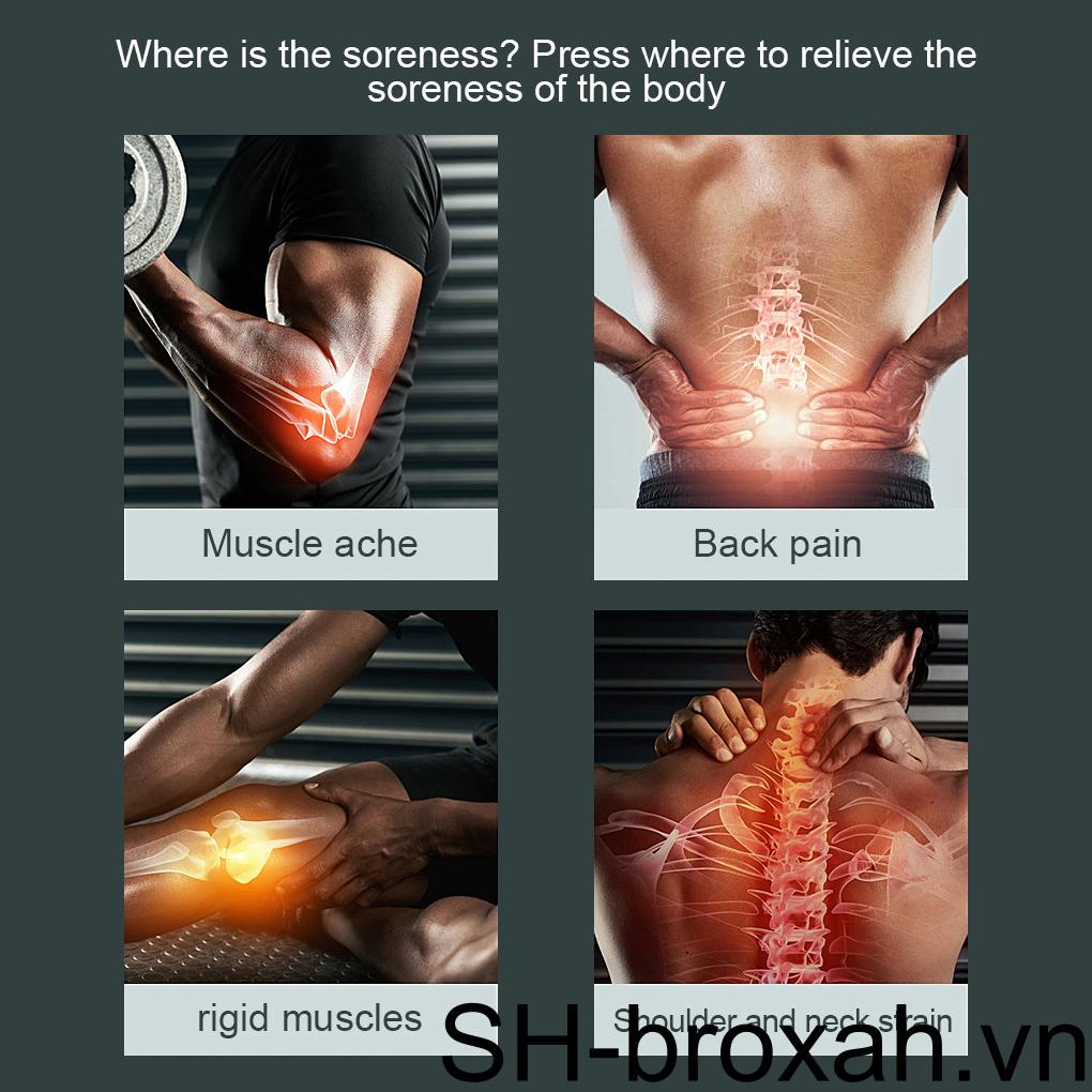 Máy Mát Xa Cơ Vai Chạy Điện 32 Chế Độ Mini Màn Hình LED