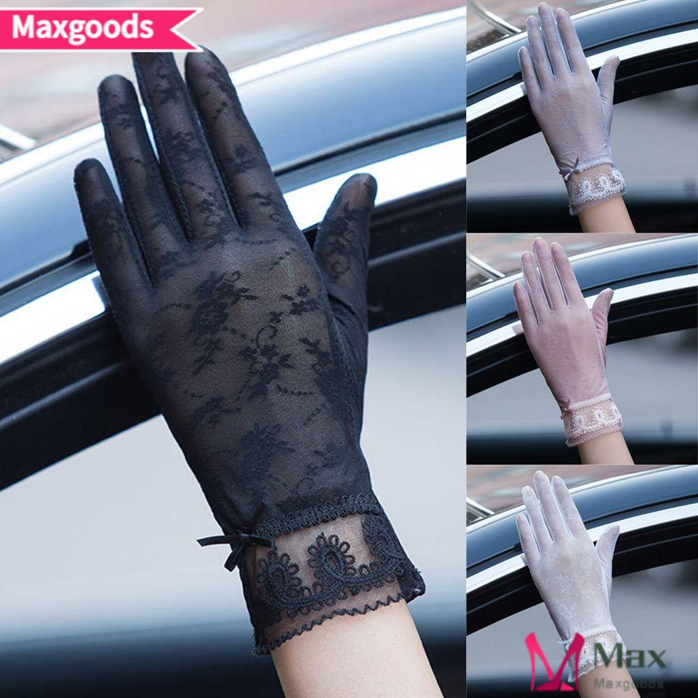 MAXG Găng Tay Lái Xe Cảm Ứng Thời Trang Mùa Hè Dành Cho Nữ