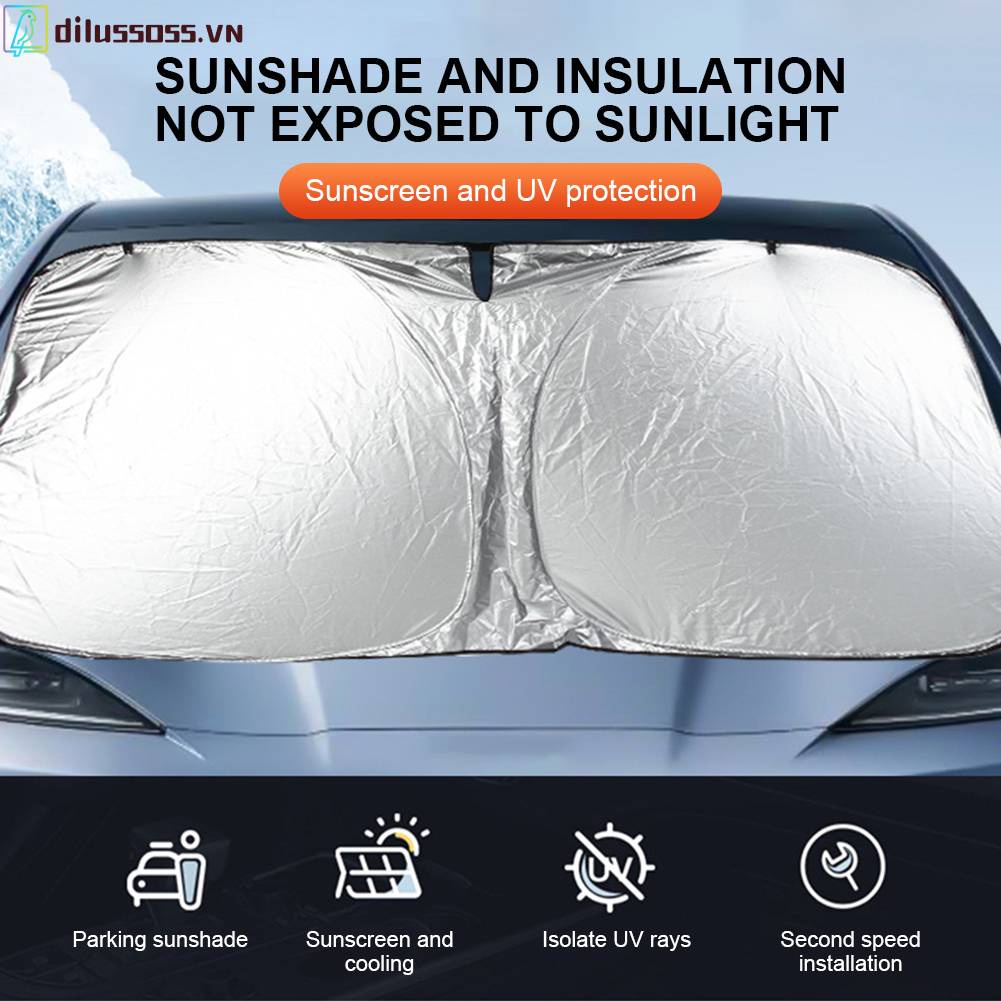 Tấm Che Nắng Gắn Cửa Sổ Xe Hơi Tiện Dụng