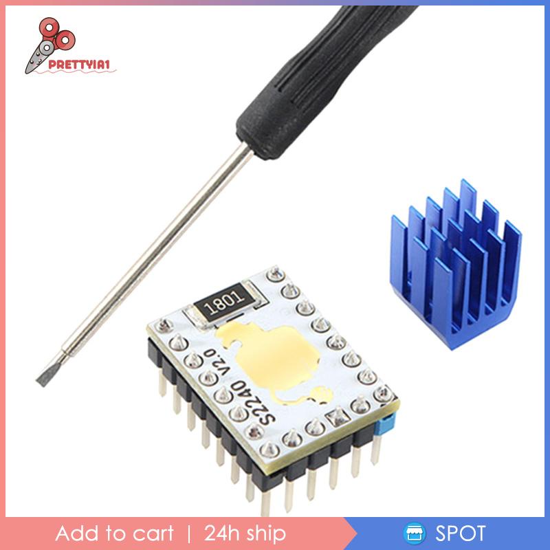 Mô Đun Điều Khiển Động Cơ Bước Tmc2240 Cho Máy In 3D 1A RMS 3A Peak 36V DC