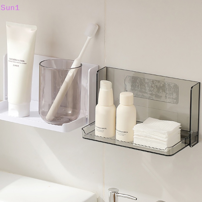 Sun1 &gt; Giá Đỡ Mỹ Phẩm Gắn Tường Không Cần Khoan Có Thể Điều Chỉnh