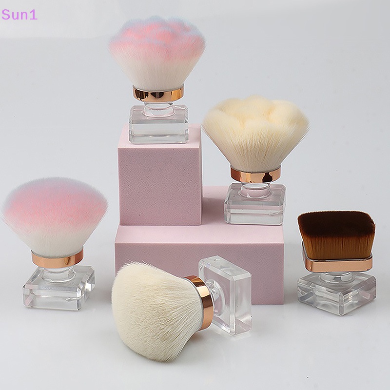 1 Cọ Tròn Vệ Sinh Sơn Móng Tay Chuyên Nghiệp Tiện Lợi