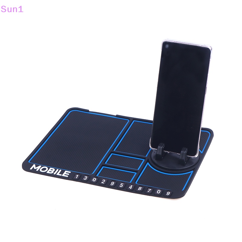 Sun1 > Giá Đỡ Điện Thoại / Bảng Điều Hướng Xoay 360 Độ Chống Trượt Sáng Tạo Và Thiết Thực Cho Xe Hơi