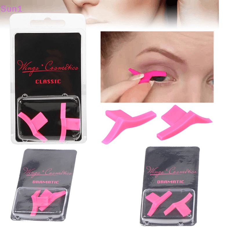 Sun1 &gt; Khuôn Trang Điểm Mắt Mèo Dễ Sử Dụng Bằng Silicone