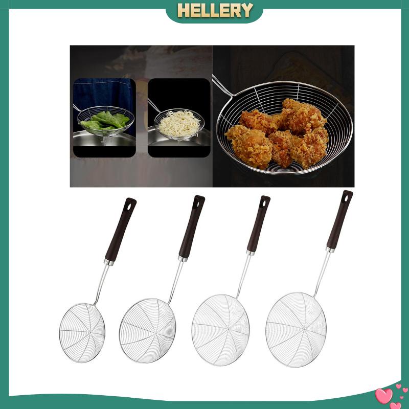 Vá Lưới Vớt Mì Bằng Thép Không Gỉ Tiện Dụng Cho Nhà Bếp
